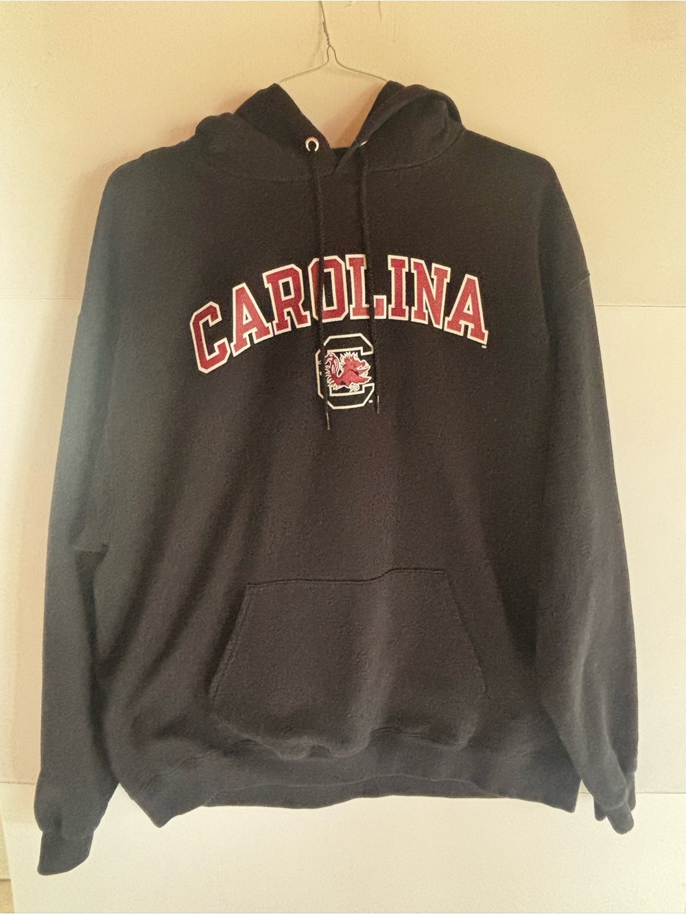 Champion South Carolina Gamecocks Pullover Hoodie Sweatshirt Black, Size 2XL